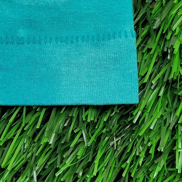 Vintage 90s Dancer Shirt Womens XL 23x27 Bleached Blue USA - Picture 14 of 16